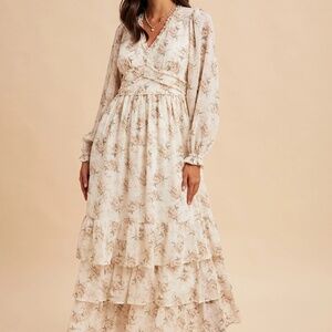 Soft Florals meet timeless grace